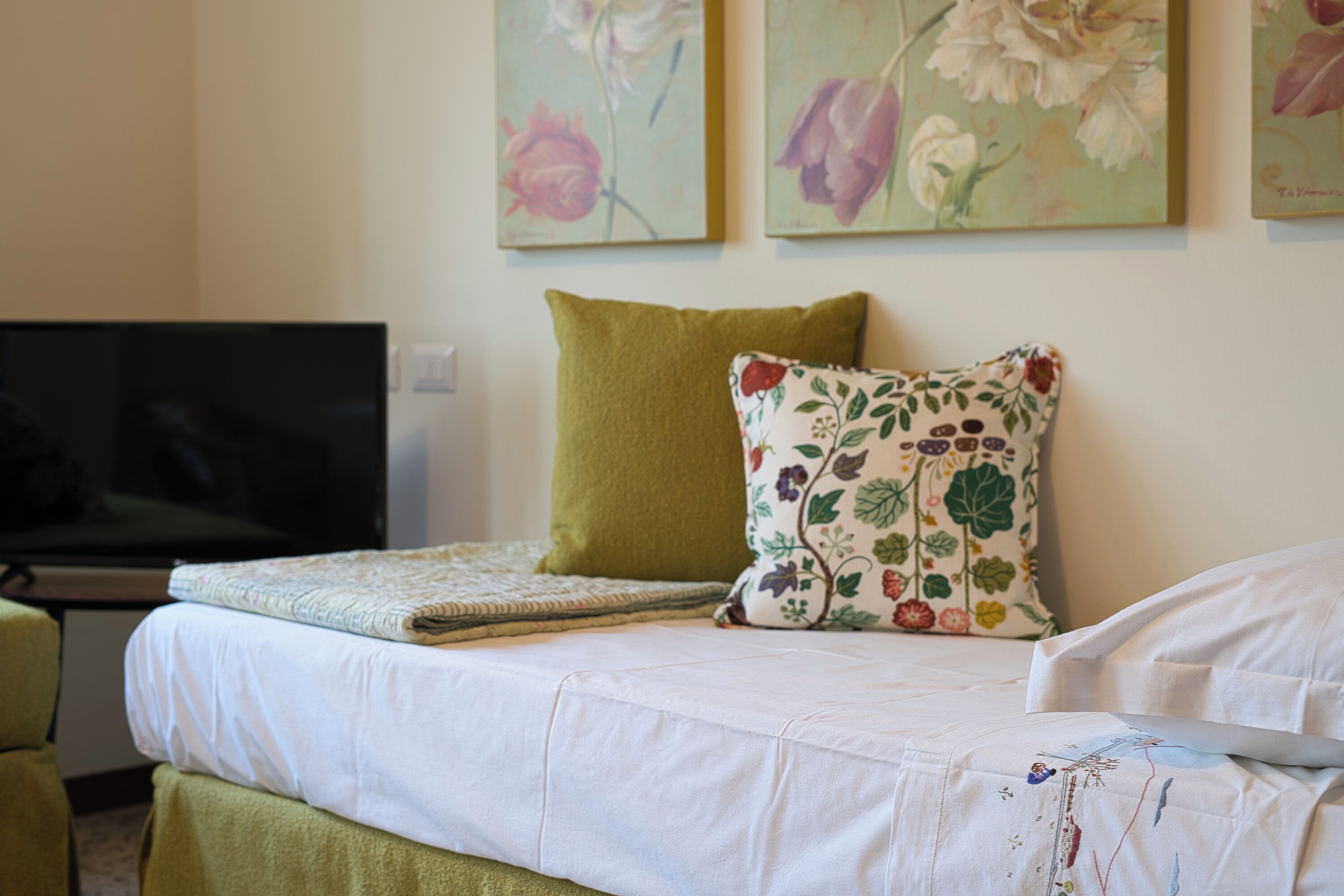 1 camera, Wi-Fi gratuito, lenzuola