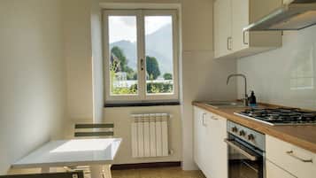 Frigorífico, horno, placa de cocina y lavavajillas