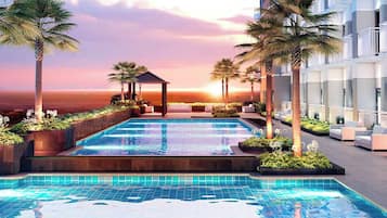 Condo, 2 Bedrooms, City View | Pool | Indoor pool