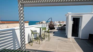 Terrasse sur le toit