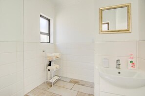 Towels, soap, toilet paper