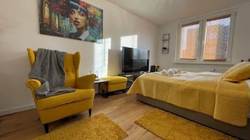 1 bedroom, iron/ironing board, free WiFi, bed sheets