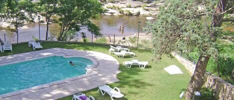 Seasonal outdoor pool