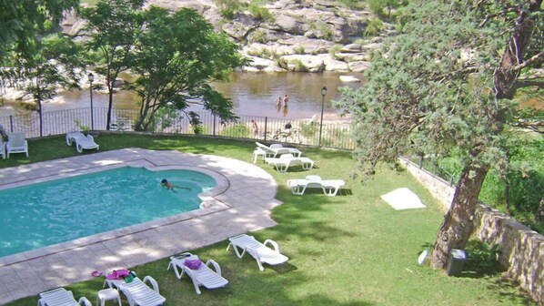 Seasonal outdoor pool