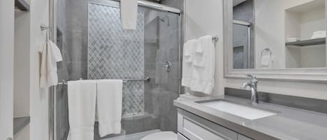 Comfort appartement | Badkamer met douche
