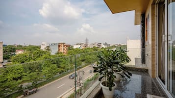 Quarto casal ou duplo superior, vista para a cidade | Vista para a cidade