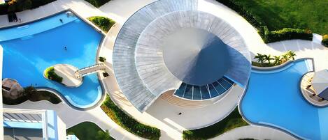 Condo, 1 Bedroom, Accessible, Balcony | Pool | Outdoor pool