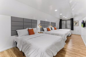 5 bedrooms, iron/ironing board, travel cot, free WiFi