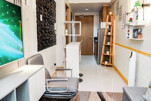 Appart'hôtel, 1 chambre, balcon, vue piscine | Intérieur
