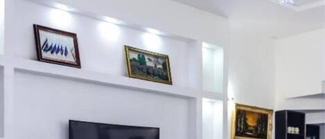 Apartment, 1 Bedroom, Smoking, Private Pool | Living room