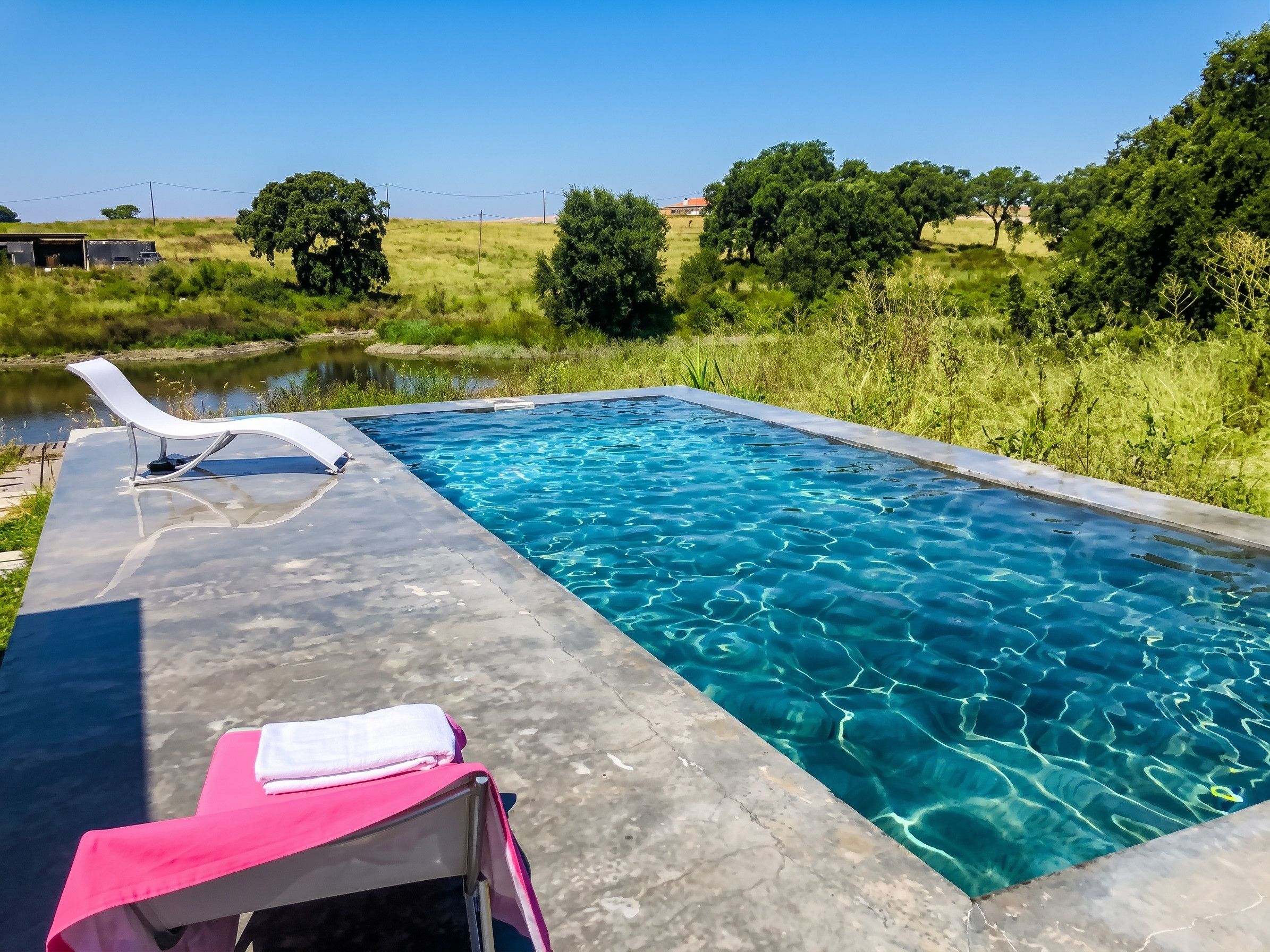 Swimming pool view