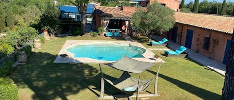 Indoor pool, a heated pool