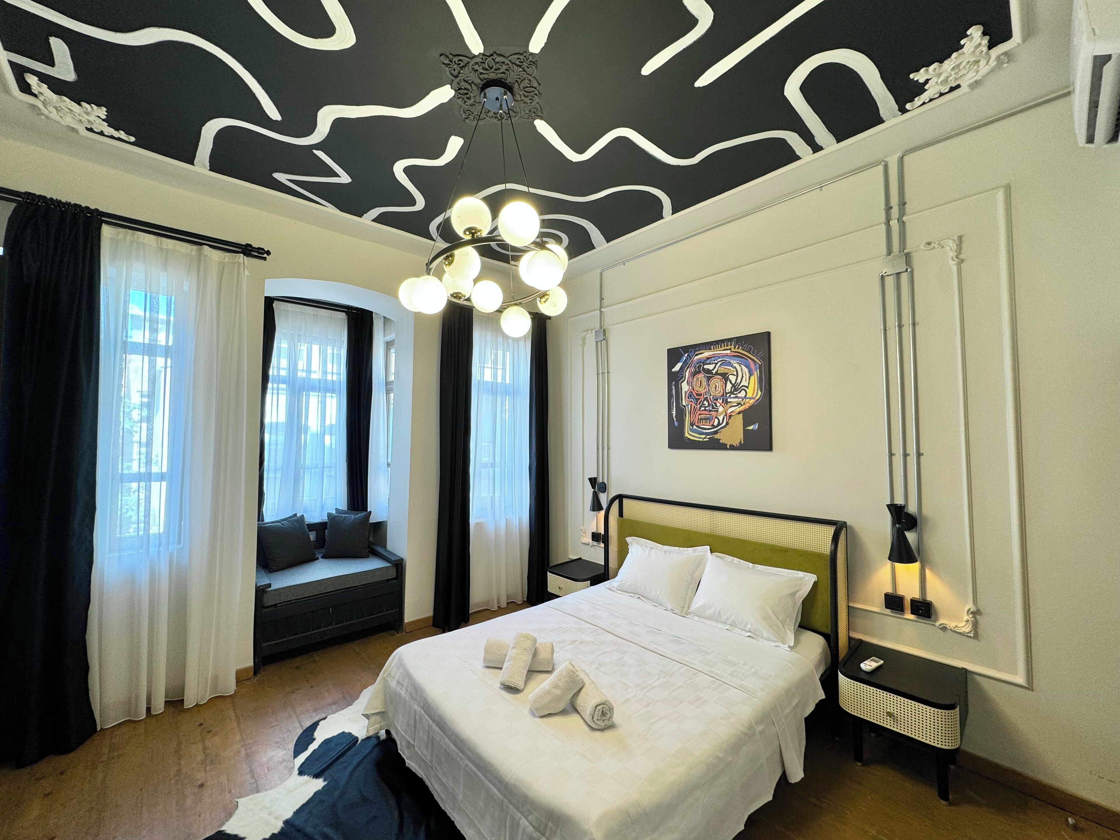 Egyptian cotton sheets, premium bedding, blackout curtains