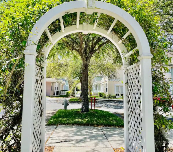 Terrein van de accommodatie