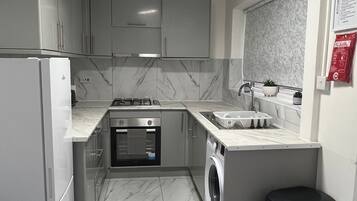 Microwave, oven, dishwasher