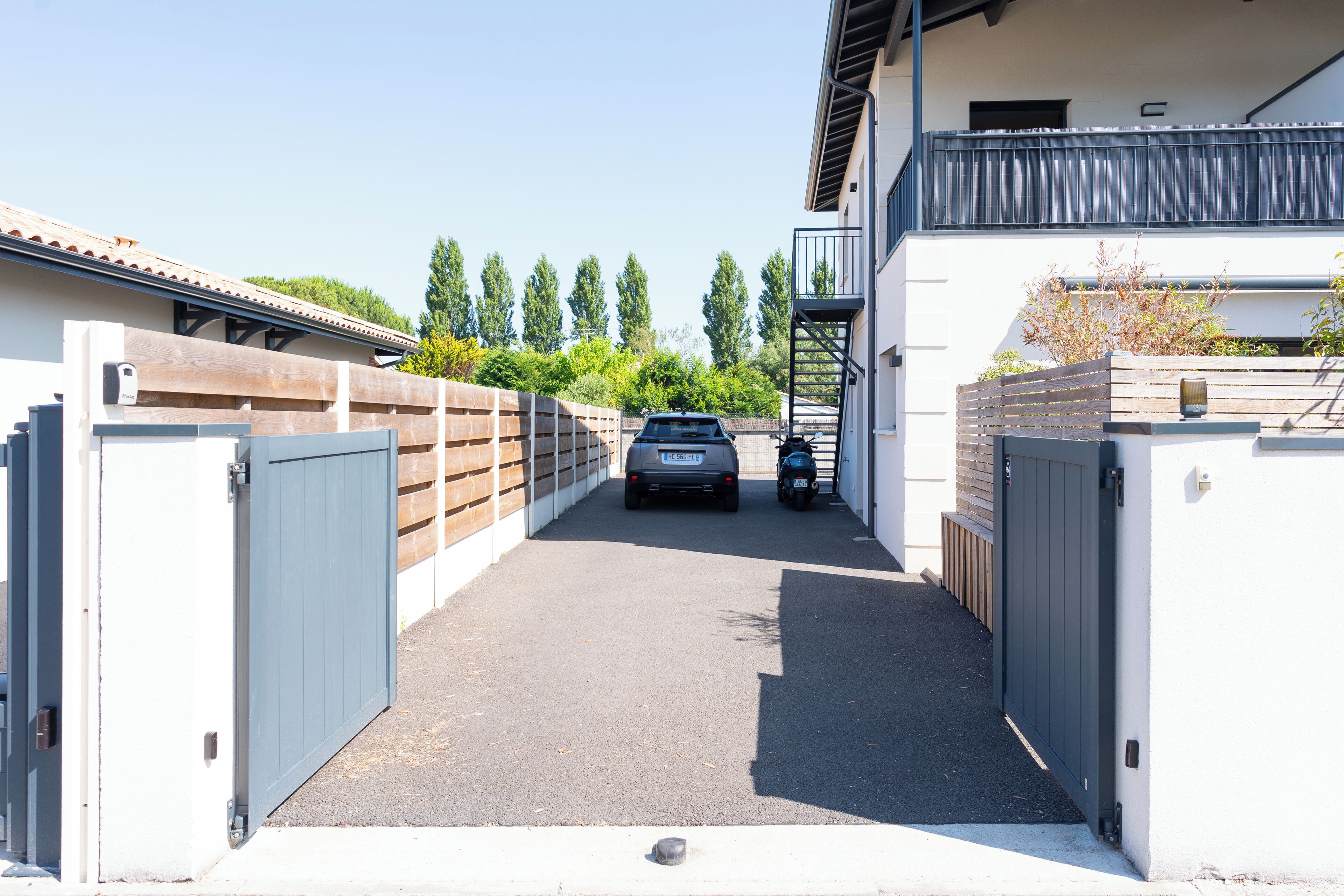 Enceinte de l’hébergement