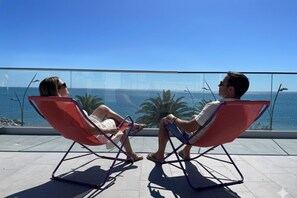 Terrace/patio - Fronte mare Levante - piano terra (Montegiordano Marina)
