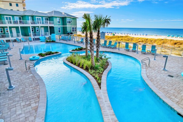Indoor pool, outdoor pool