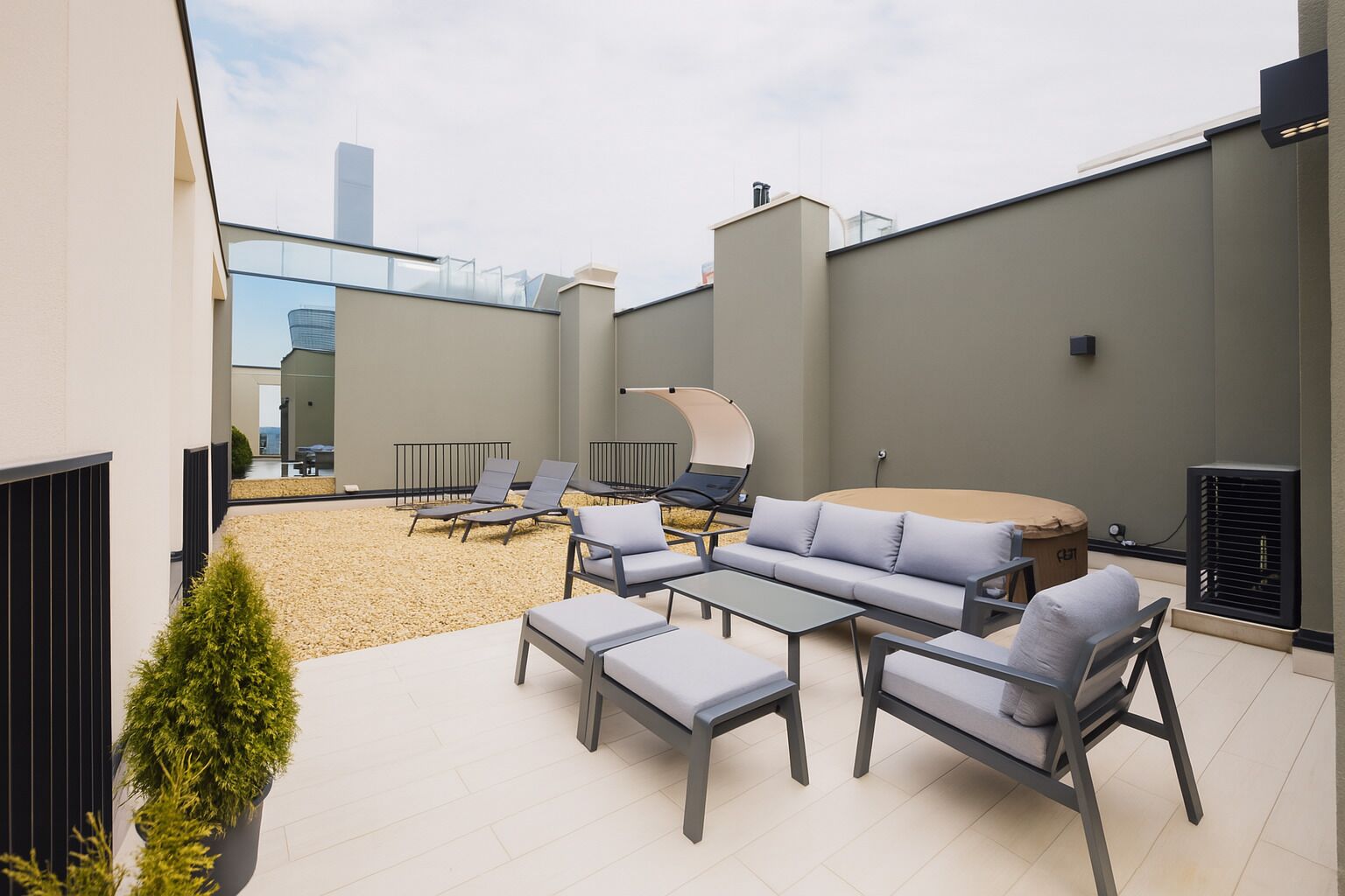 总统公寓 | 露台