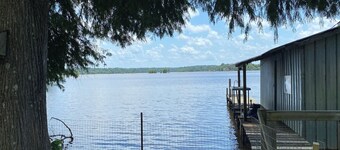 Lakefront 3-bedroom house located on Lake Darbonne.