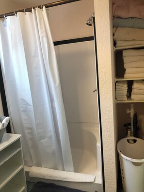 Dusche, Handtücher