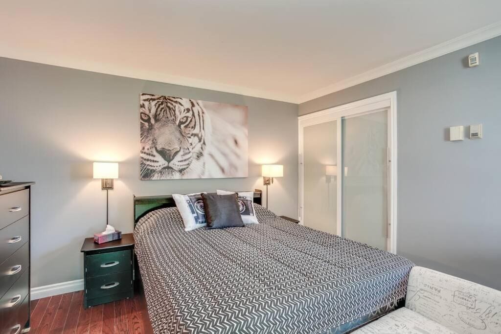 Standard Apartment, 1 Queen Bed, Balcony, Mountain View