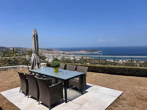 Mytilene Luxury Villa Panoramic