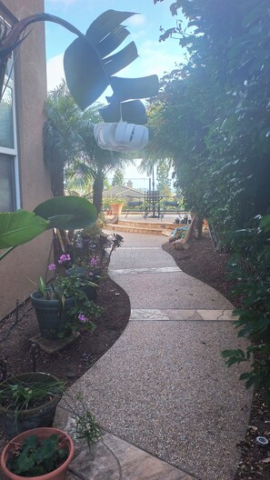 Overnattingsstedets uteområder