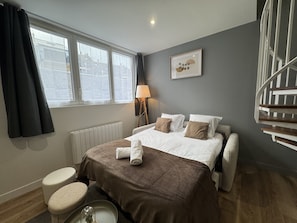 Appartement | 1 chambre, fer et planche à repasser