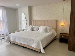 1 bedroom, iron/ironing board, bed sheets