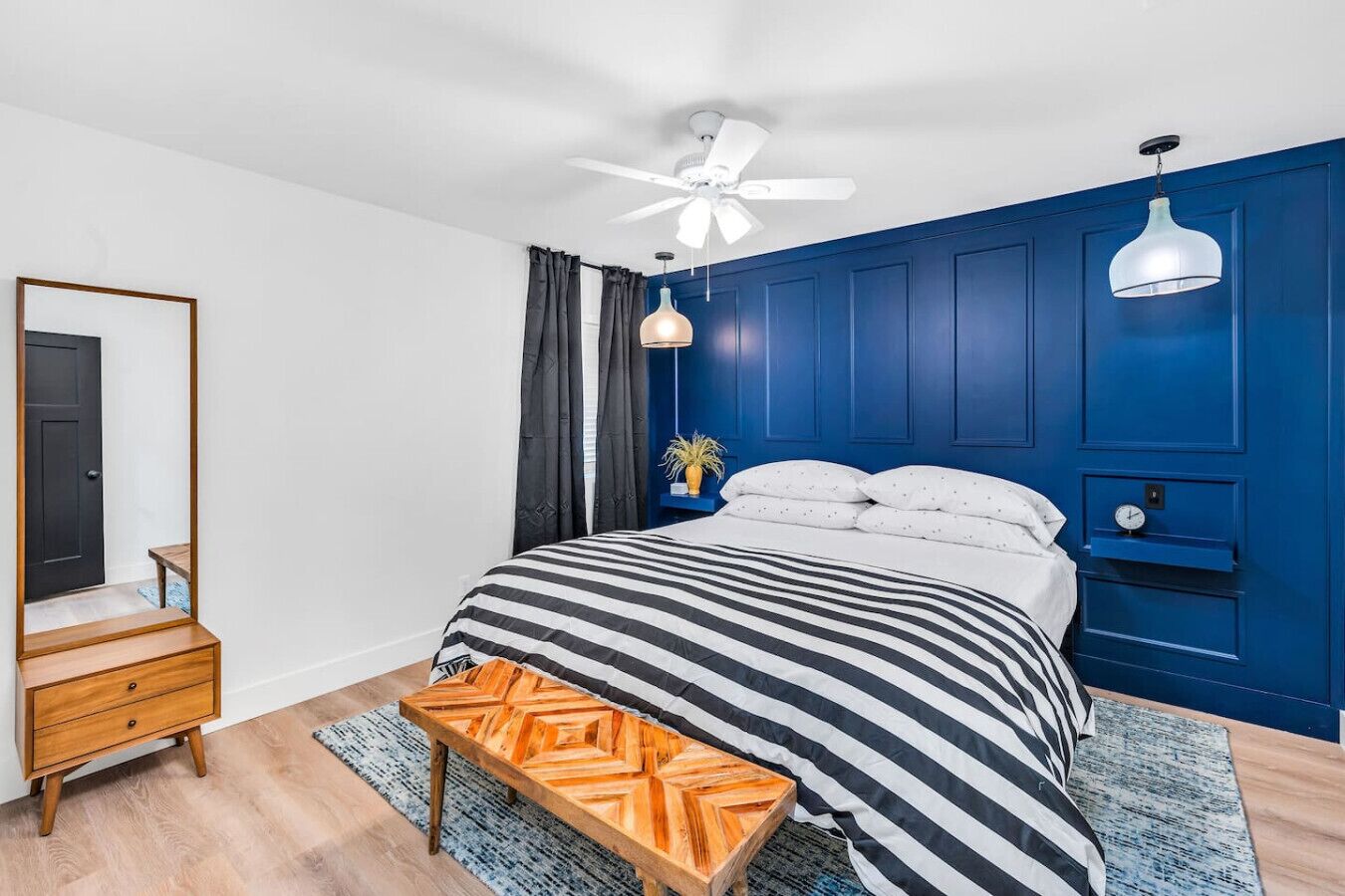 2 habitaciones, escritorio, wifi gratis y ropa de cama 