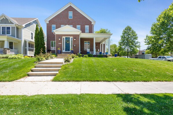 Exterior - The Irish Grand | 4BR Home | 0.5 Mi to Campus | Sleeps 20 (South Bend)