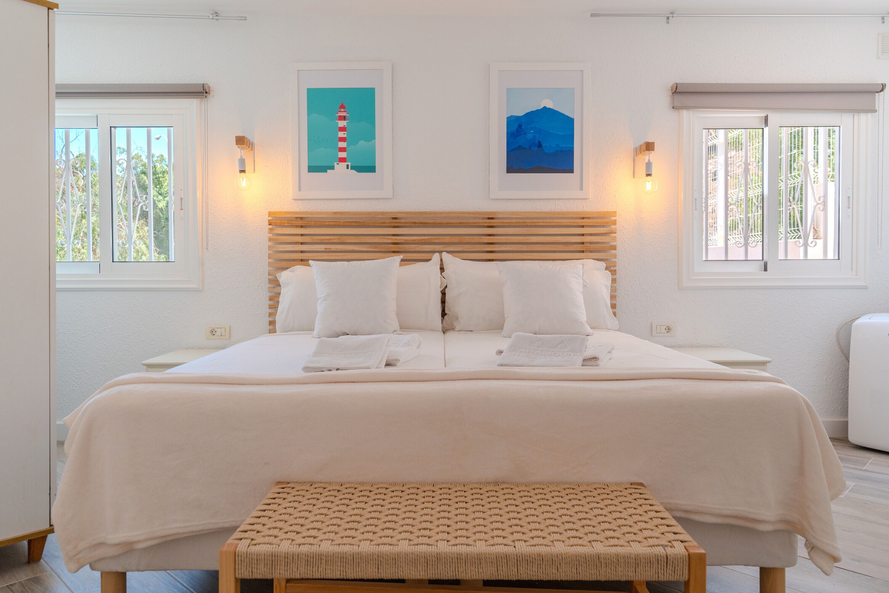 1 dormitorio, tabla de planchar con plancha, wifi gratis y ropa de cama