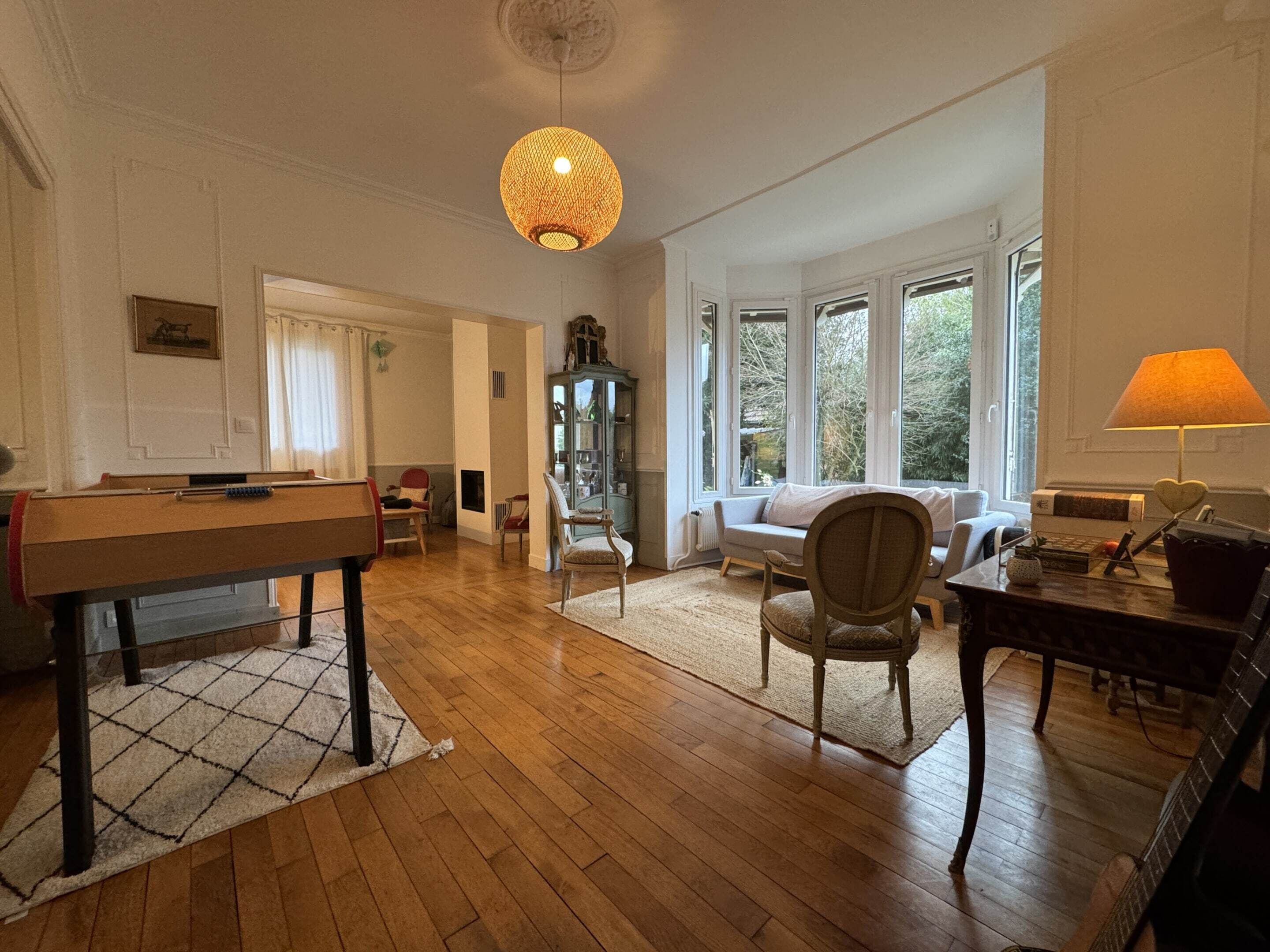 House | Living room | Fireplace