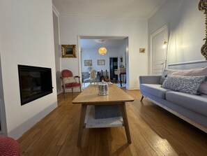 House | Living room | Fireplace