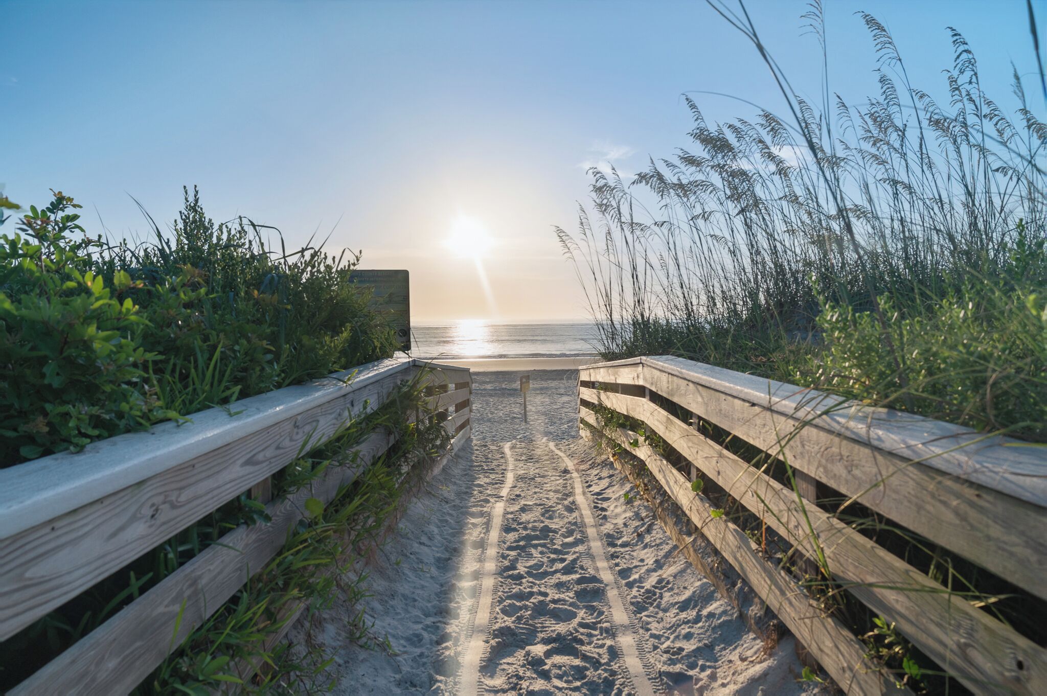 Chaises longues, serviettes de plage