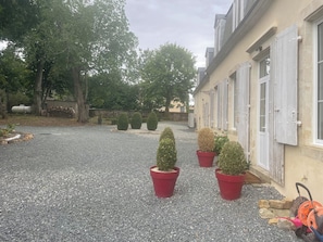 Overnattingsstedets uteområder