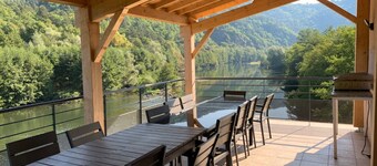 Country House 'Moulin De La Ribeyre' with Mountain View, Private Terrace and Wi-Fi