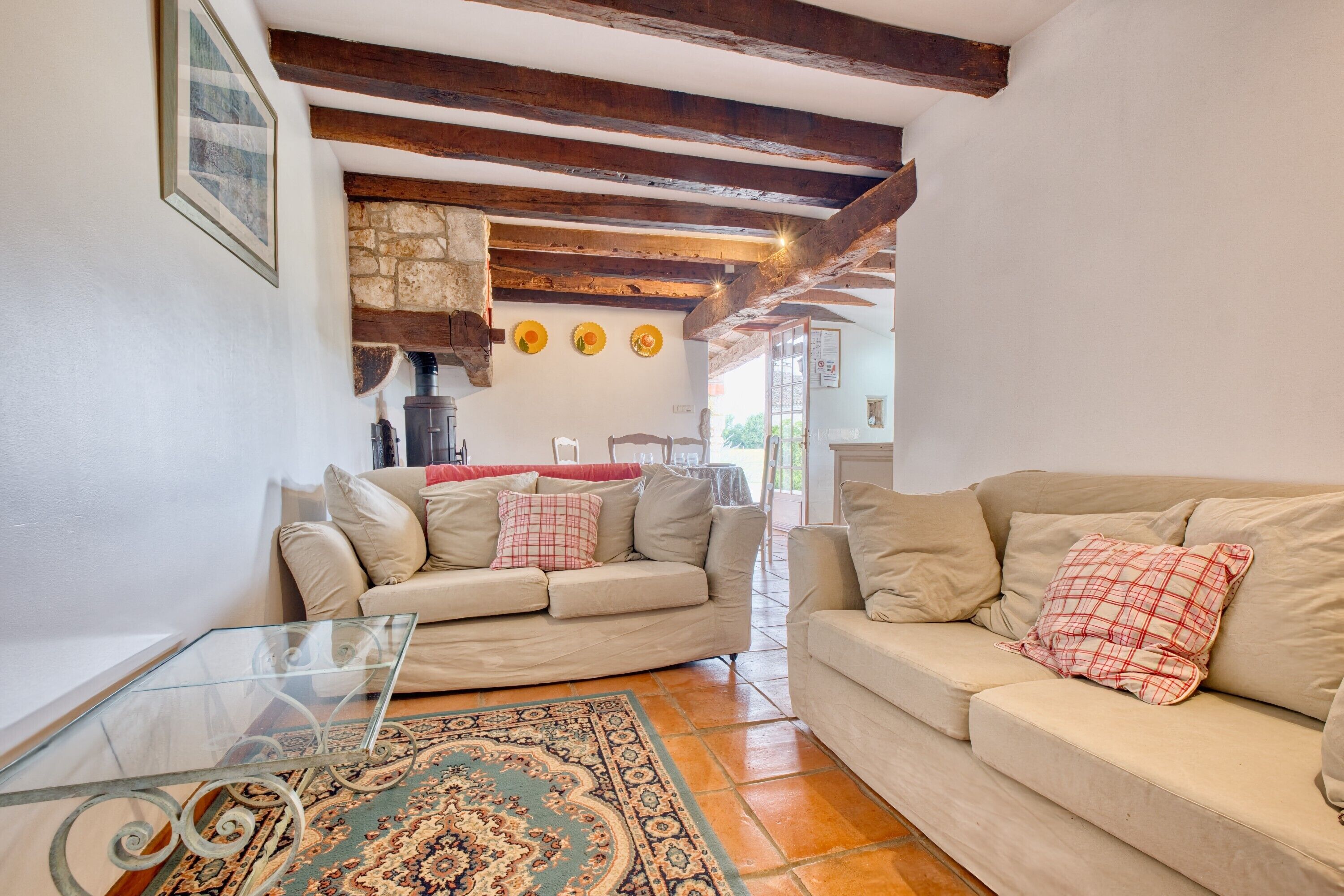 TV, fireplace, DVD player, ping pong