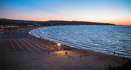 Property in a Holiday Village 'Baia Falcone - Comfort 210' with Sea View and Air Conditioning