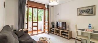 Apartment 'La Ribera' with Mountain Views, Shared Pool, and Wi-Fi