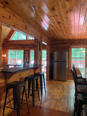 Dining - Bachelor Parties, direct access to Lehigh River to hike, bike, fish and swim. (White Haven)