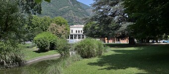 Appartement 'L'Encatador - Bagnères-de-Luchon' mit Bergblick