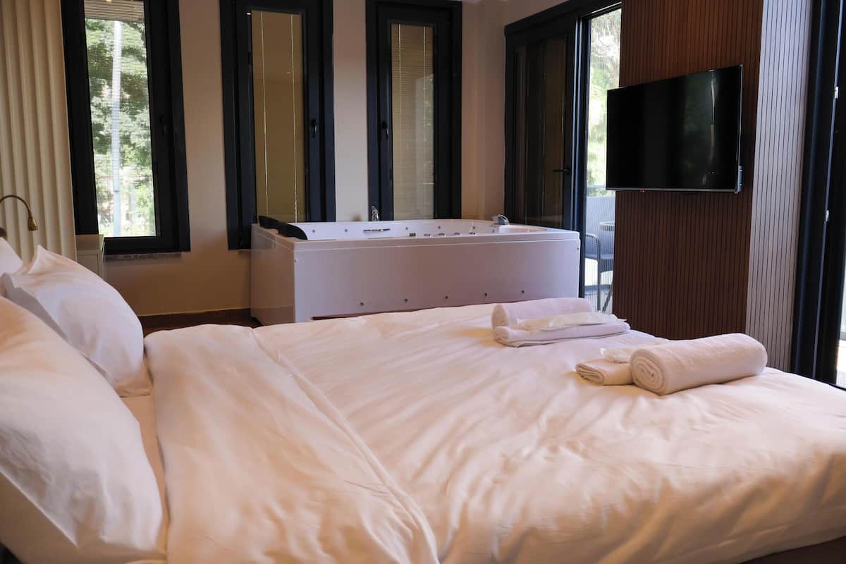 Suite estándar, balcón | Minibar, caja de seguridad en la habitación, wifi gratis y ropa de cama