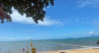 Tropical views from spacious, comfortable, well appointed apartment