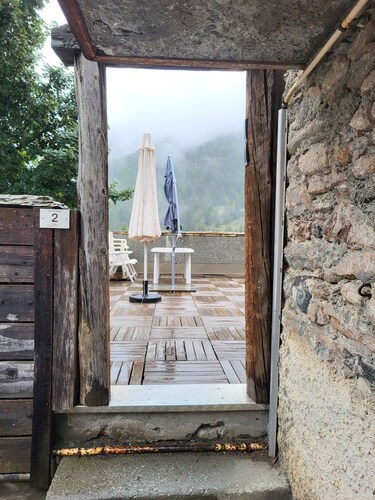 Holiday Home 'À Molines En Queyras 8-15 Pers' with Mountain View, Terrace and Wi-Fi