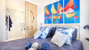 1 chambre, fer et planche à repasser, Wi-Fi gratuit, draps fournis