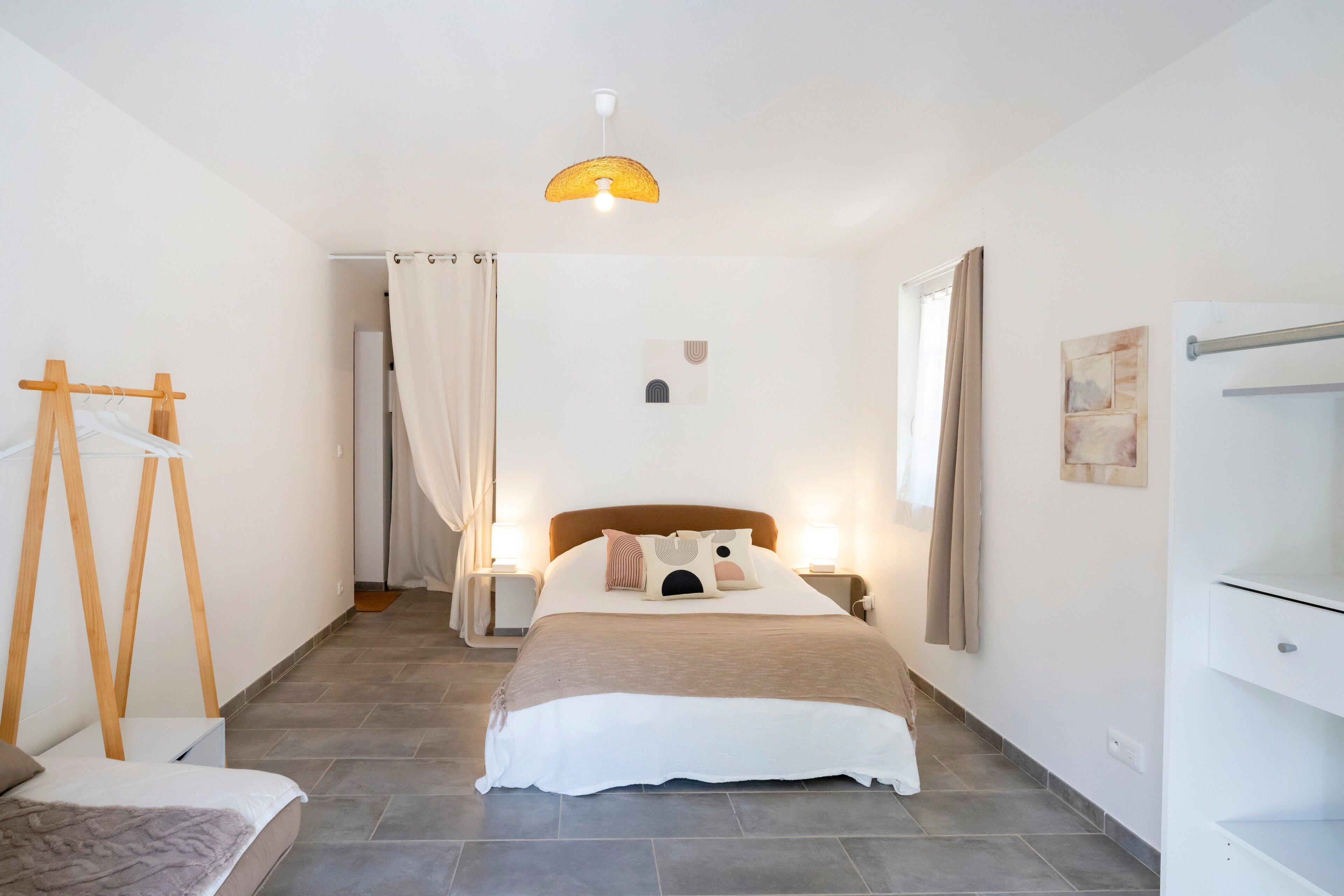 1 bedroom, iron/ironing board, free WiFi, bed sheets