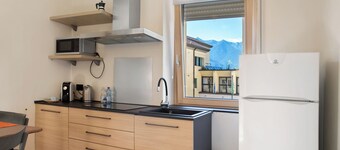 Appartement 'Tita' avec vue sur les montagnes, balcon et Wi-Fi