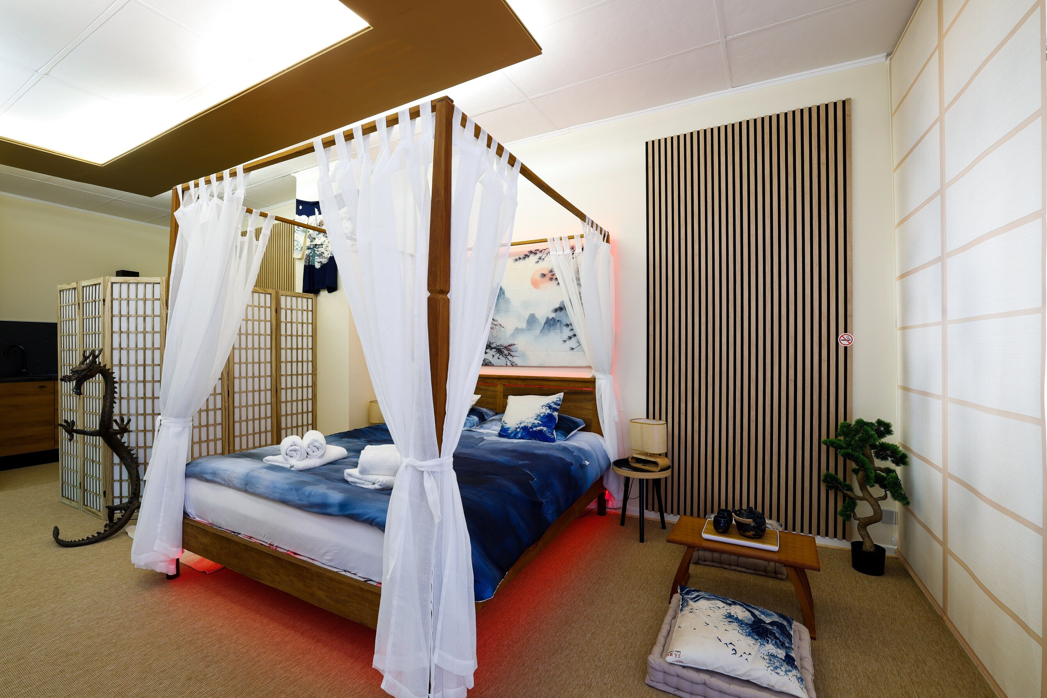 1 chambre, Wi-Fi gratuit, draps fournis